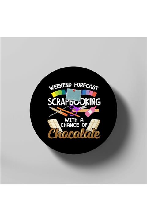 Fizello Weekend Forecast Scrapbooking With A Chance Of Chocolate Bardak Altlığı