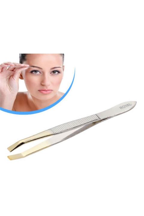 Muray Altın Uçlu Paslanmaz Cımbız