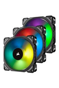 Corsair Ml120 Pro Rgb 120mm Kasa Fanı 3'lü Paket + Ligthing Node Pro Kontrolcü