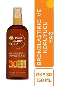 Garnier Ambre Solaire Bronzlaştırıcı & Güneş Koruyucu Yağ Ip30 150ml