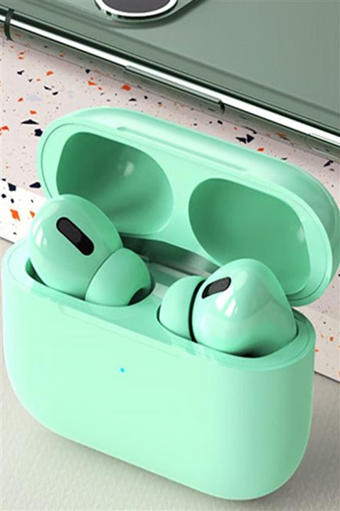 Ekalitem Airpods Pro 2. Nesil Tws Bt 5.0 Ios Android Uyumlu Yeşil Bluetooth Kulaklık