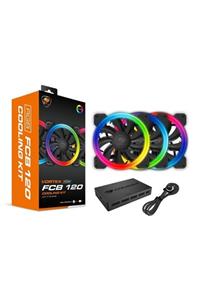 Cougar 12cm Vortex Rgb Fcb Cf-v12fb-rgb Siyah Rgb Kasa Fanı