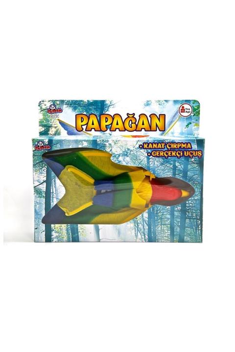 Vardem Kutulu Uçan Papağan (Kanat Çırpma&gerçekçi Kuş)