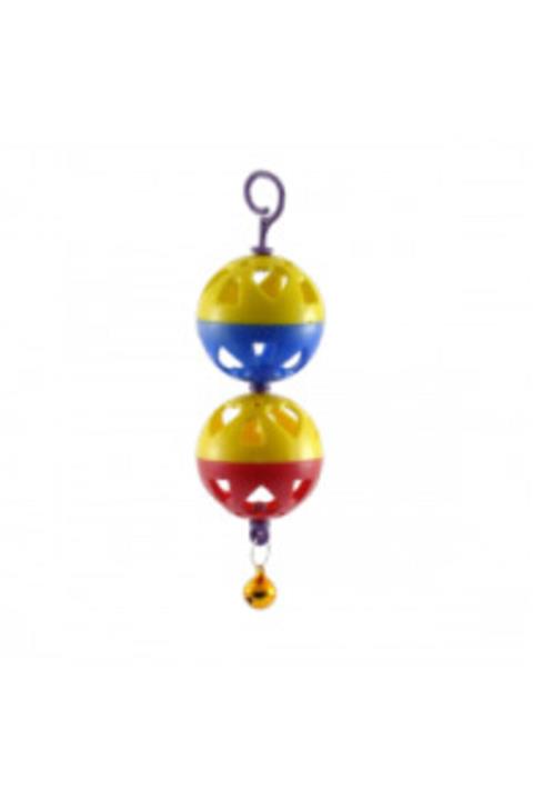 Badem Akvaryum İkili Top Muhabbet Kuşu Oyuncağı