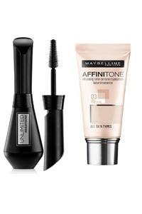 Maybelline New York Unlimited Siyah Maskara Nemlendirme Etkili Fondöten  Affinitone Foundation No: 03