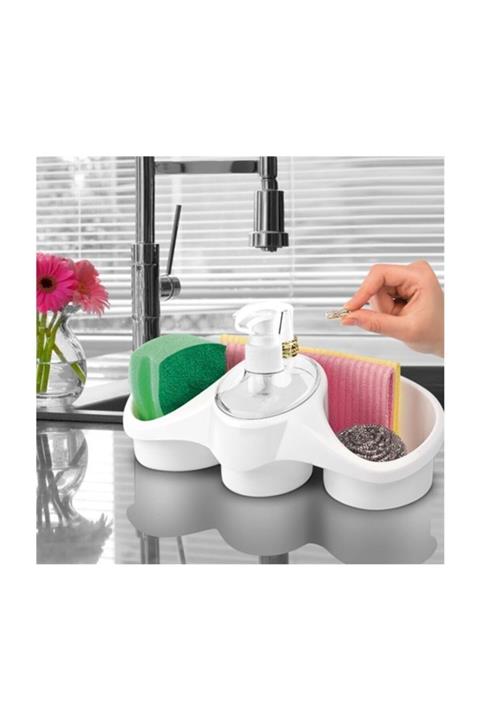 moniev Titiz Deterjan Hazneli Süngerlik Bulaşık Süngerliği