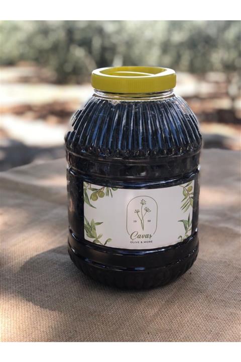cavas Siyah Yağlı Sele Zeytin 4 kg