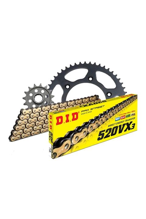 D.I.D Kawasakı Er 6f 06-16 Zincir Dişli Set 15t-46t