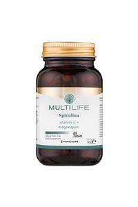 Huncalife Multilife Spirulina 60 Tablet Takviye Edici Gıda