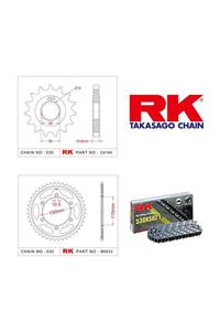 RK Yamaha Yzf-R1 Rk X-Ring Zincir Dişli Set 530 Xso-17/45T(2004-2005)
