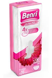 Benri Hijyenik Ped Normal Çoklu 26 lı