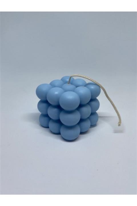 Aslı Gold Mavi Bubble Mum