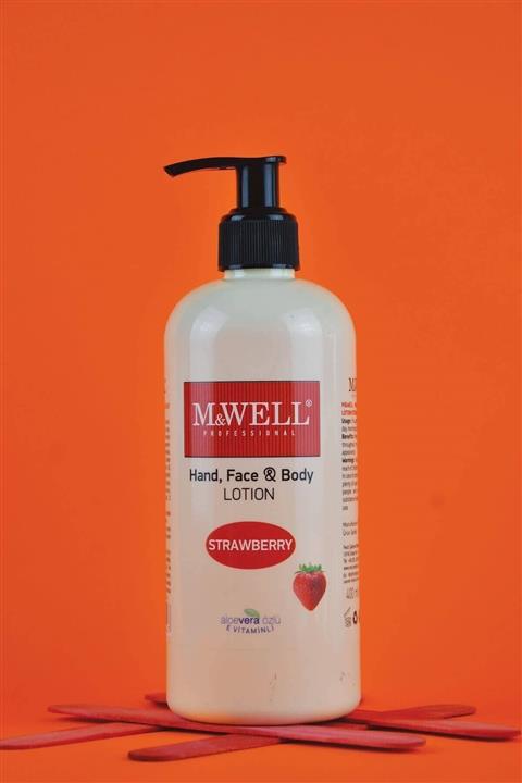 M&Well Çilek El,yüz & Vücut Losyonu