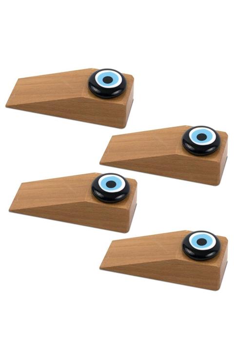 Get Lock Nazarboncuklu Kapı Stoperi 4'lü Set