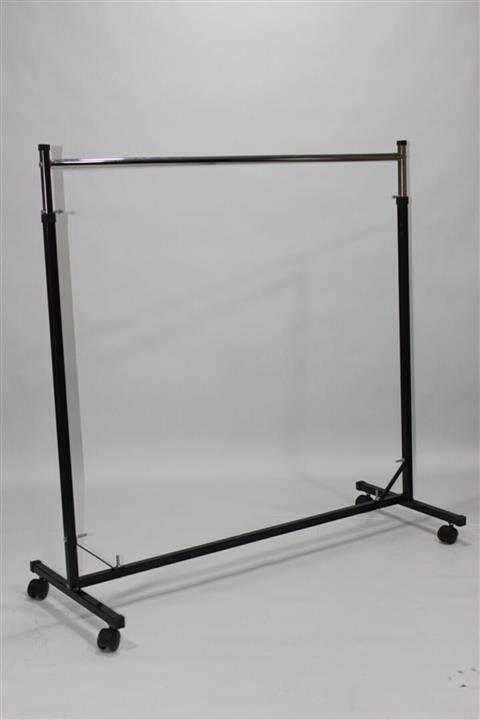 SEÇKİN RAF Tekerlekli Ayaklı Mağaza Elbise Askısı 50x100x105-135 cm