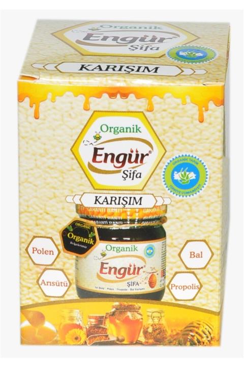 Engür Organik Bal Engür Organik 4'lü Şifa Karışım 250 Gr