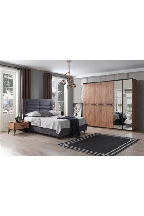 SİVAS GÖZDE MOBİLYA Ürgüp 6 Kapılı Yatak Odası Takımı