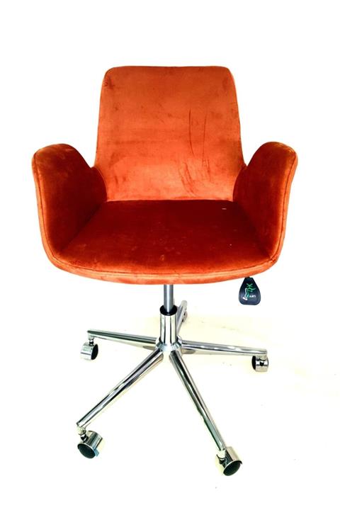 POLY CHAIR MAKİ ÇALIŞMA SANDALYESİ KROM AYAK