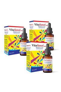 Allergo Vitasanol Damla 30 ml x 3 Adet