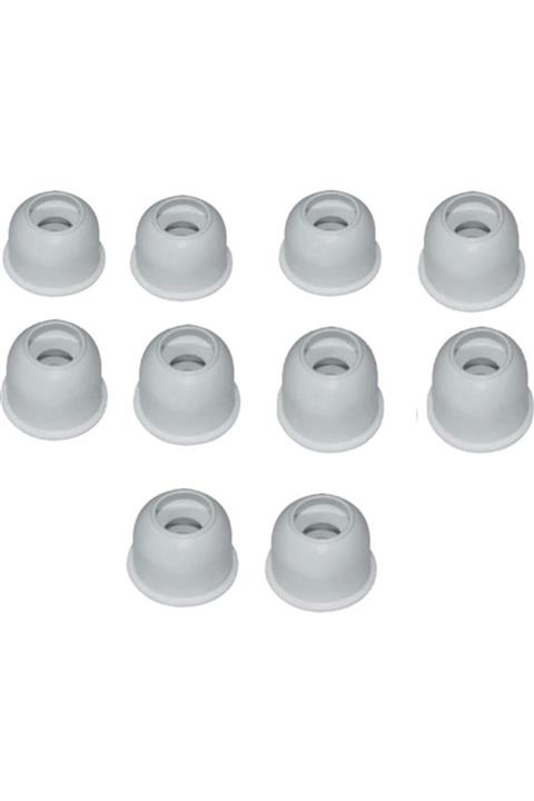AKSUFEZ Adaptör Lavabo Sifon Gider Contası 50'lik Pimaş Uyumlu Takoz Conta - 10lu Paket