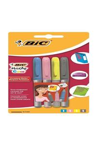 Bic Permanent Kalem Marking Color 4 Lü Bls 8695961