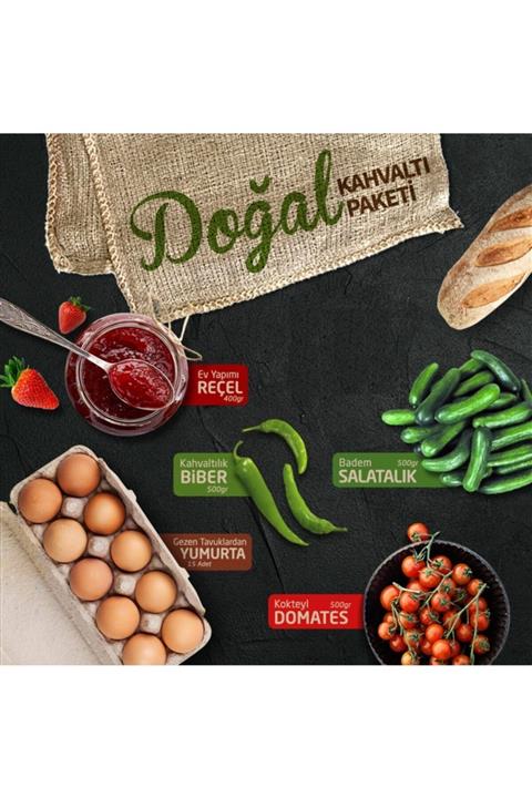 Mutlu Sebzeler Kahvaltı Paketi