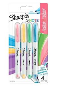 Sharpie Marka: Snote 4 Lü Kreatif Permanent Markör Kesik Uç 2138234 Kategori: Fosforlu Kalemler