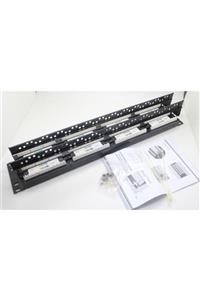 WOZLO 48 Port Cat 6 Patch Panel Dolu