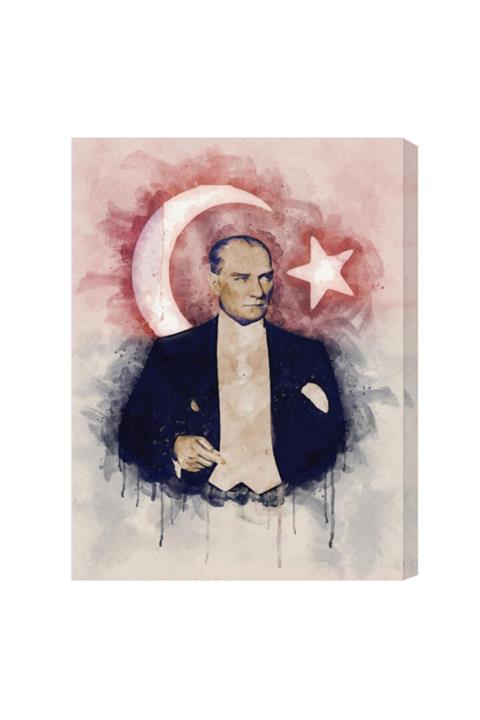 Rubenis Atatürk Resim 30x40 Tual 21renk 3 Fırçaset