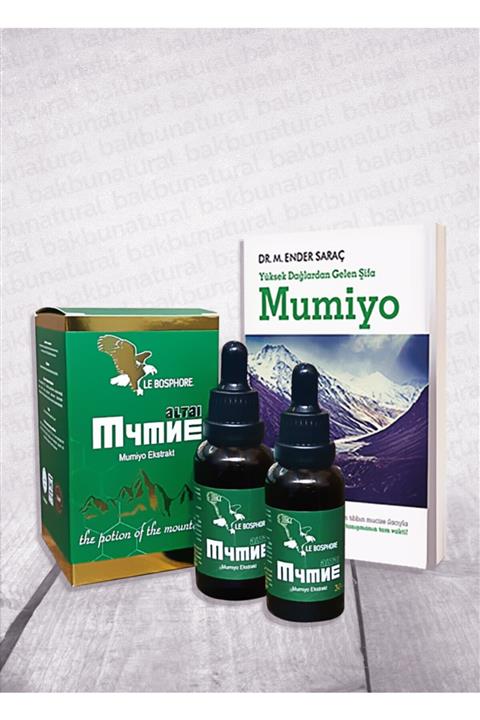 Mumiyo Ekstraktı 2'li Paket 30ml Ve Dr Ender Saraç Kitabı