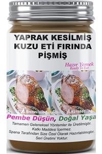 SPANA Yaprak Kesilmiş Kuzu Eti Fırında Pişmiş Ev Yapımı Katkısız 330gr