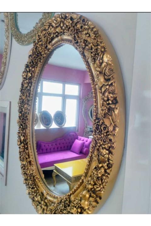 gümüş çerçeve Varak Ayna Çerçevesi