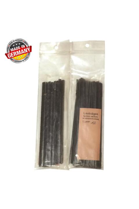 Muhtelif Laubsagen Pembe Düz Ahşap Kıl Testere Ağzı No:3 - 144 Adet