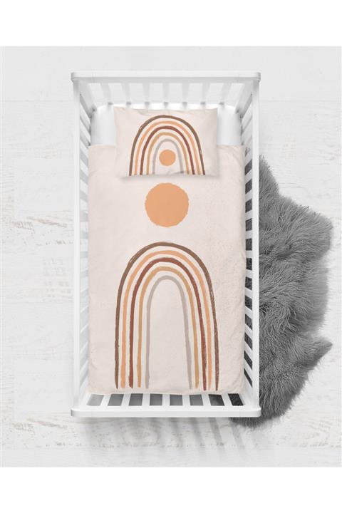 BLZ Güneş Ve Gökkuşağı Tek Kişilik Nevresim Takımı