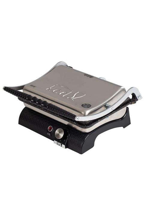 KCD Döküm Ev Için Sanai Tipi Tost Makinesi Qurme Inox 1800w