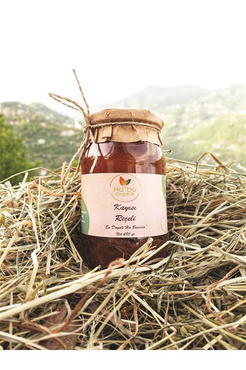 Habu Organik Organik Kayısı Reçeli 480 G