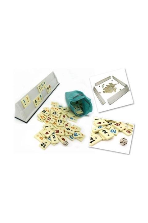 Pi İthalat Okey Takımı Birinci Kalite Malzeme - Kemik Taş