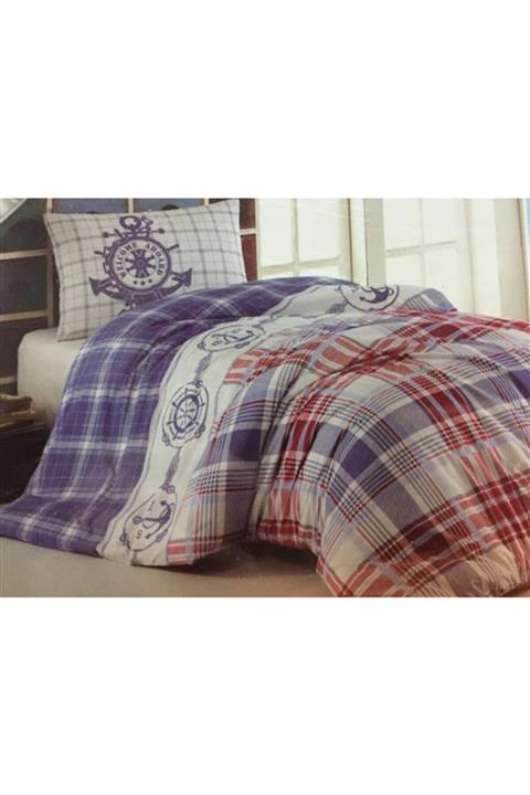 Kristal Erkek Çocuk Tek Kişilik Ranforce Nevresim Takımı