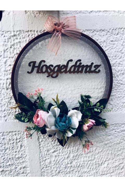 ASİMEL TAÇ & TASARIM Hoşgeldiniz Kapı Süsü