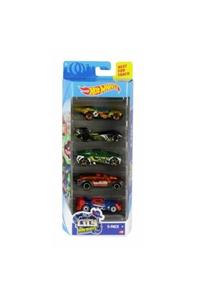 HOT WHEELS 5 Li Araba Seti / City Ghp63 Lisanslı Oyuncak Araba