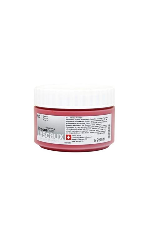 Lascaux Resonance Gouache 250 ml Brıght Red