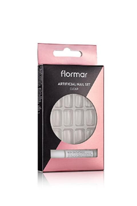 Flormar Artıfıcıal Naıl Set Clear Şeffaf Takma Tırnak Seti.