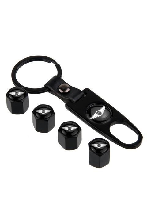 OTOCOMFORT Mini Cooper Metal Sibop Kapağı Ve Anahtarlık Seti