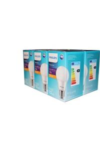 Philips 929001913168 Essential 8-60w 2700k Sarı Işık E27 Led Ampul (6 Adet) 8718696770085