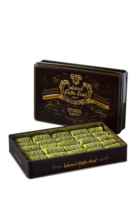 Şekerci Cafer Erol Kahverengi Teneke Kutu