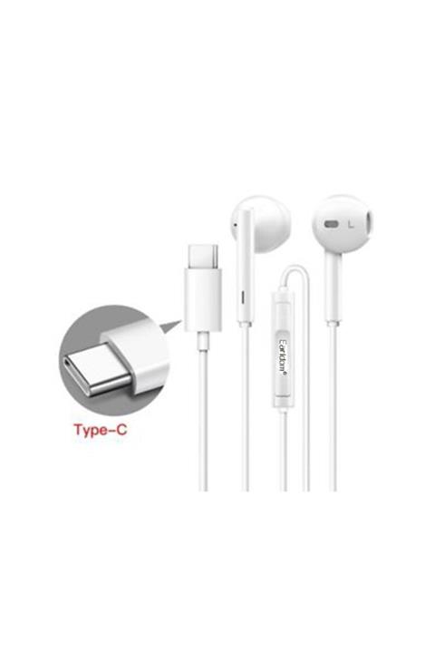 JUNGLEE Type-c Girişli Mp3/mp4 Kulaklığı Mikrofonlu Usb C Girişli Kulaklık