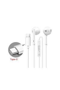 JUNGLEE Type-c Girişli Mp3/mp4 Kulaklığı Mikrofonlu Usb C Girişli Kulaklık