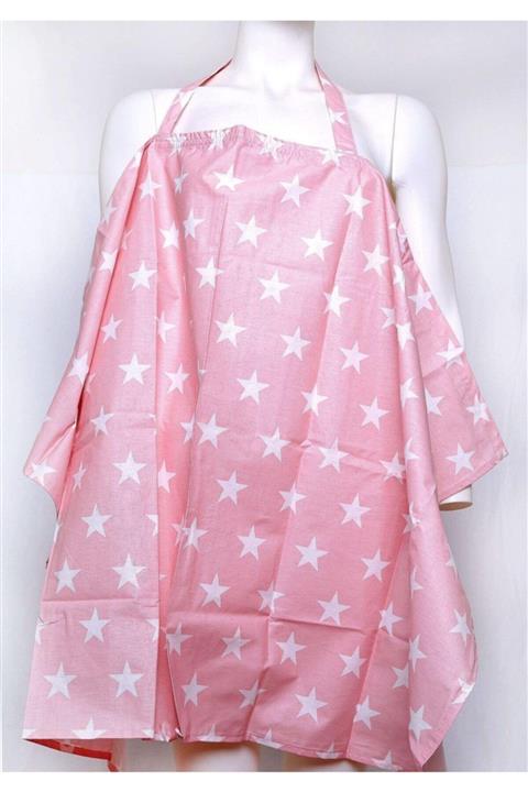 Moje Boze Anne Emzirme Örtüsü Pembe Yıldız