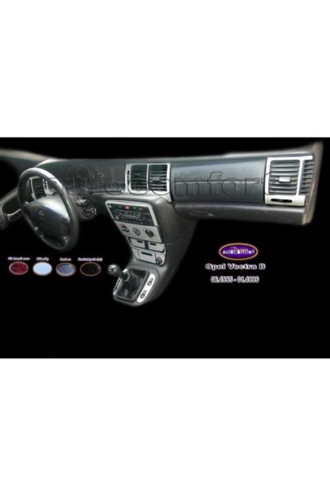 ÜRÜNBANA Opel Vectra B Konsol/maun Kaplama 1995-1999 17.prç Gümüş Gri