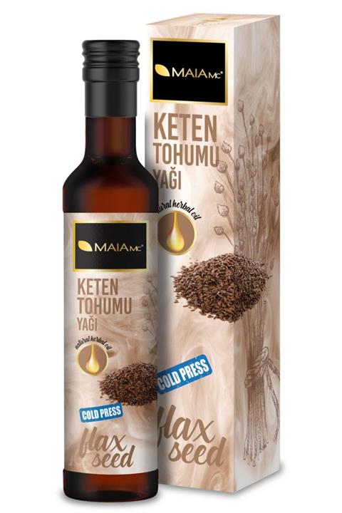 Maia mc Saf Keten Tohumu Yağı 250 ml Soğuk Sıkım
